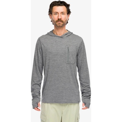 Patagonia Sun Hoodie Cap Cool Sun Hoody forge grey noble grey x-dye