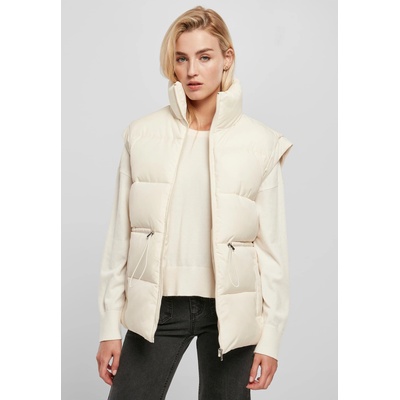 Urban Classics Грейка Ladies Waisted Puffer Vest whitesand XXLUB-TB5437-02903 - Камуфлаж, размер XL