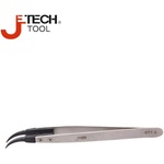 JeTECH Пинсети с извит връх 130 мм / JeTech ETT-3 / (Je ETT-3)