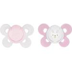Chicco Physio Comfort 2-6 m биберон Girl-Dots/Rabbit 2 бр