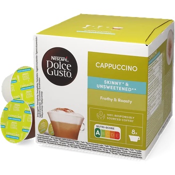 NESCAFÉ | Cappuccino Skinny & unsweetened - 16 капсули за Dolce Gusto