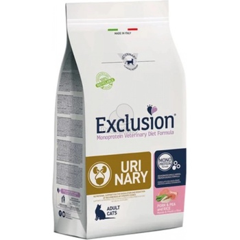 Exclusion Monoprotein Vet Diet Urinary Cat суха храна - свинско, грах, ориз 300 г