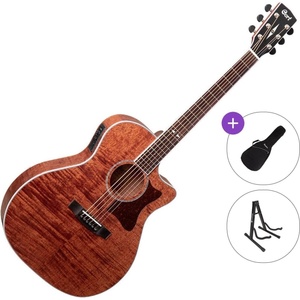 Cort GA5F-FMH Standard SET Open Pore Natural Електро-акустична китара Джъмбо