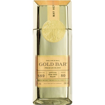Gold Bar American Whiskey 40% 0,05 l (holá láhev)