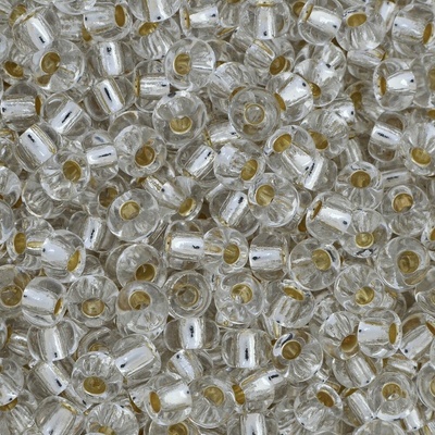 PRECIOSA ORNELA PRECIOSA rokajl 8/0 strieborný prieťah (78102) č.101 - 100 g