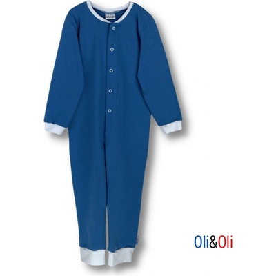 Detské pyžamo overal Oli&Oli modrá