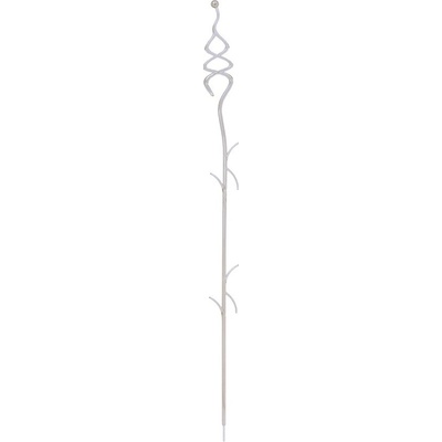 PROSPERPLAST Podpera na orchideu DECOR II biela transparentná 55 cm
