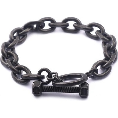 Impress Jewelry Ocelový náramek se šroubem Mechanic Punk 2407061741573236