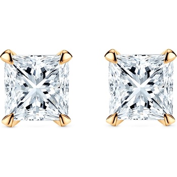 SAVICKI Обеци Share Your Love: злато, лабораторни диаманти с шлифовка