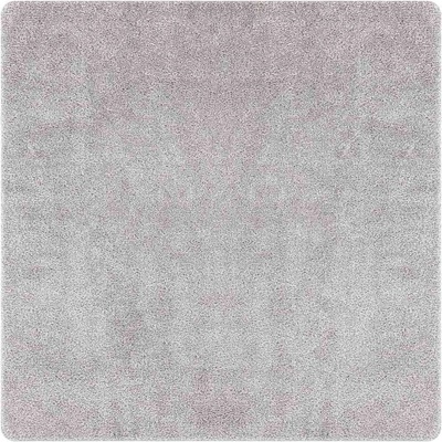 Антихлъзгащ shaggy килим Сив 120 x 120 cm ПП