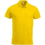 CLIQUE classic lincoln s/s / Мъжка поло риза от плътен памук - лимонов l (67824433803)