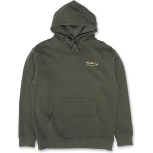 KAVU Мъжки суичър KAVU Salmon Run Hoodie - Forest River (017-4468-0212)