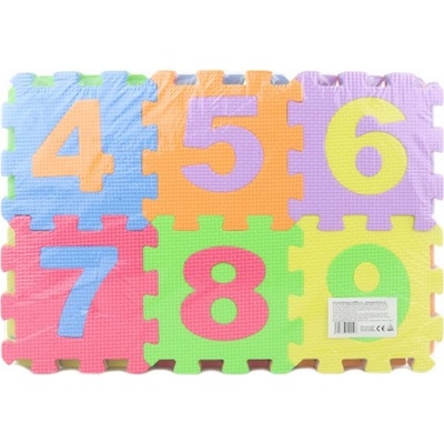 Lamps Pěnové puzzle 36 ks čísla a písmena