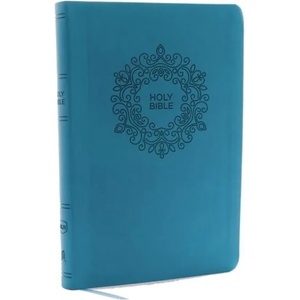 NKJV, Value Thinline Bible, Large Print, Leathersoft, Blue, Red Letter, Comfort Print | Thomas Nelson (ISBN: 9780718075651)