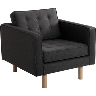 Nordic Design Emmet antracitově šedé látkové