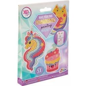 Grafix XO Style Diamond Magnet Decoration