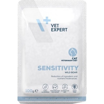 Image 1 of VetExpert Veterinary Diet Sensitivity Cat - пауч за котки, предназначен да намали непоносимостта към съставките и хранителните вещества, 100 гр Vet Expert - Полша