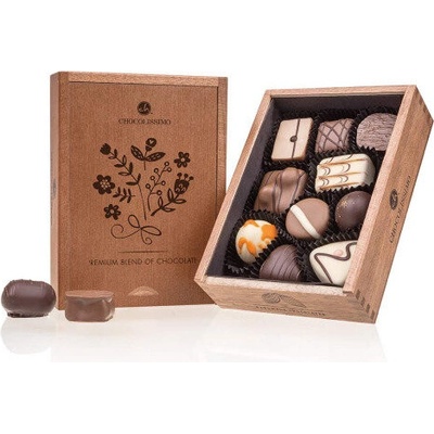 Chocolissimo - Elegance s kvetinou 125 g