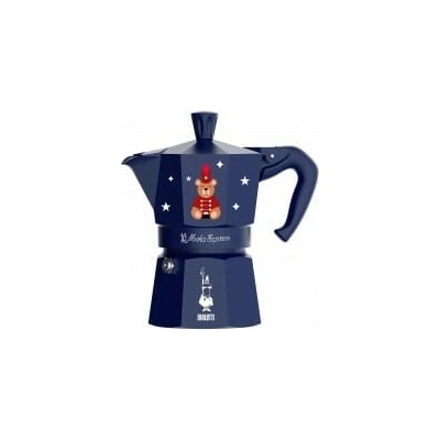 Bialetti Moka Express 3 Christmas modrá