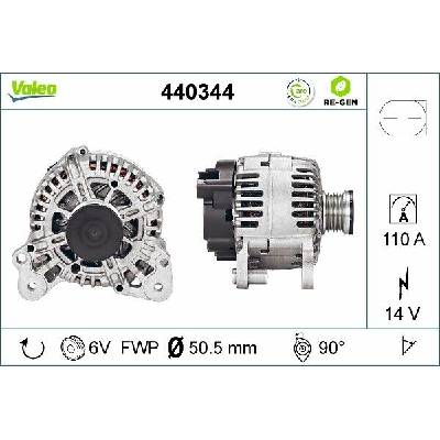 generátor VALEO 440344 440344