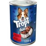 Консерва за куче Тропи Duo 1.250 кг. с вкус на говеждо и зеленчуци (296)