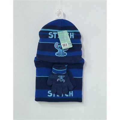 chlapecká zimní souprava Stitch tmavě modrá