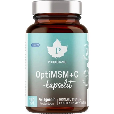Puhdistamo OptiMSM+C 120 kapsúl