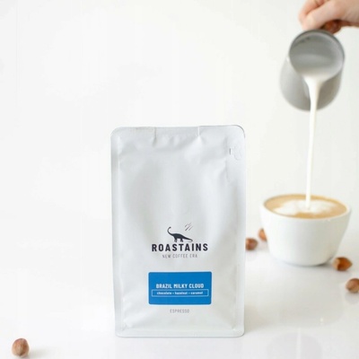 Roastains Brazil Milky Cloud ESPRESSO zrnková 250 g