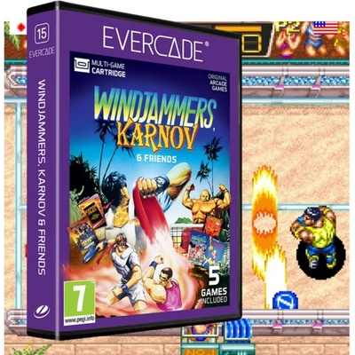 Windjammers, Karnov & Friends (Evercade Cartridge) – Zbozi.Blesk.cz