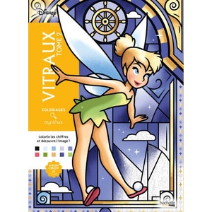 Coloriages mystères Disney - Vitraux Tome 2 | William Bal (2025)