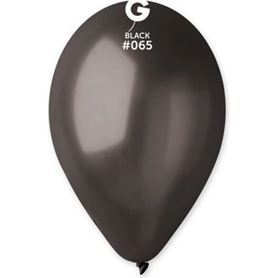 Gemar Latexové balóny 30 cm metalické čierne