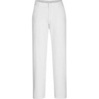Dámské kalhoty Stretch Slim Chino, bílá, krátké, vel.28