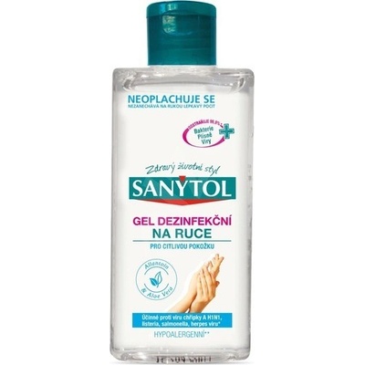 Sanytol dezinfekční gel na ruce sensitive 75 ml