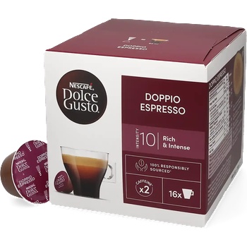 NESCAFÉ | Doppio Espresso - 16 капсули за Nescafé® Dolce Gusto