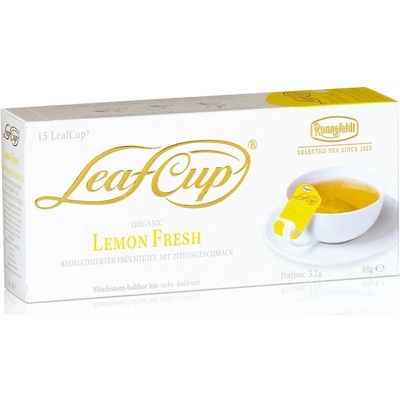 Ronnefeldt LeafCup Lemon Fresh Bio čaj 15 x 3,2 g