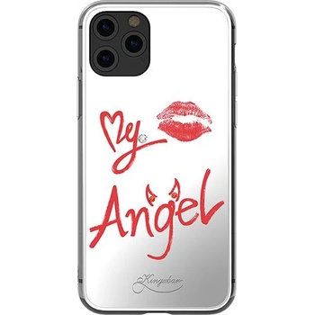 Kingxbar Калъф Kingxbar Angel Mirror 1 със Swarovski crystals за iPhone 11 Pro Max, Прозрачен-Сребрист (KXG0015456)