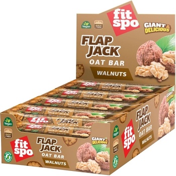 FIT SPO Flap Jack - Energy Oat Bar [12 x 80 грама] Орех