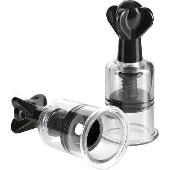 Image 1 of Pipedream Fetish Fantasy Limited Edition Super Suckers Black-Clear