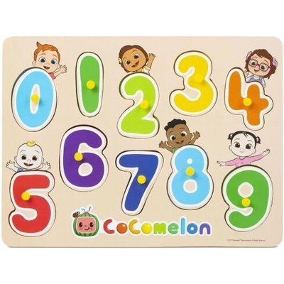CoComelon vkladačka čísla