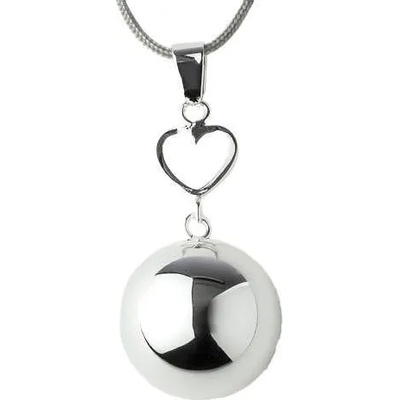 Bola Медальон за бременни Бола - Silver heart (VO211)