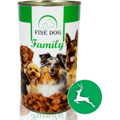 Fine Dog Family ZVĚŘINOU 1240 g