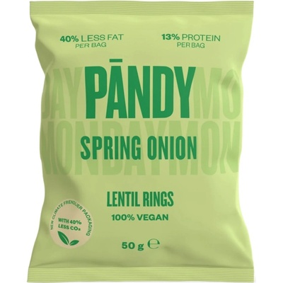 Pändy Šošovicové chipsy spring onion 50 g