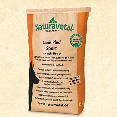Naturavetal CANIS PLUS SPORT 15 kg