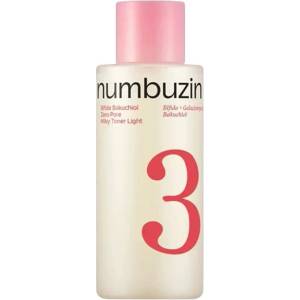 numbuzin No. 3 Bifida Bakuchiol Zero Pore Milky Toner Light - Лек Млечен Тоник за Свиване на Порите 200ml