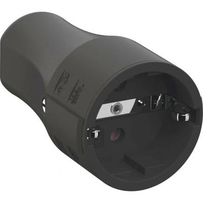 Bachmann 960.103 prepojka SchuKo polypropylen 250 V čierna IP20