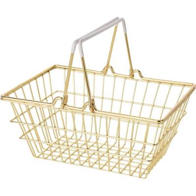 KOOPMAN КОШНИЦА МЕТАЛНА С ДРЪЖКИ 404001160 184х130х80мм ЗЛАТО (404001160)