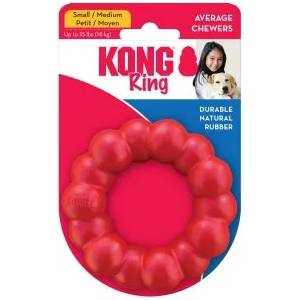 KONG Ring Small / Medium - играчка от гума, за кучета - САЩ - KM2E