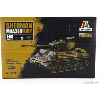 Italeri Talianeri Tank M4a3e8 Sherman Miltary 1945 / 1:56