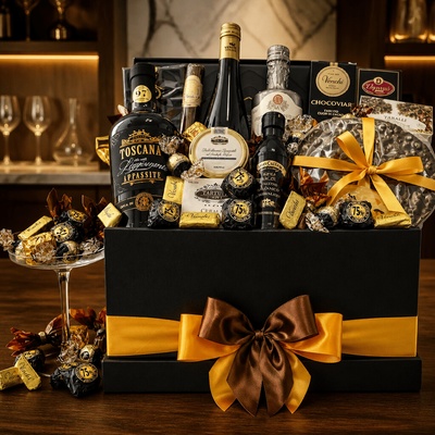 Darčekový kôš Black Man box
