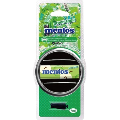 Mentos Air Vent Air Freshener Green Apple - zelené jablko